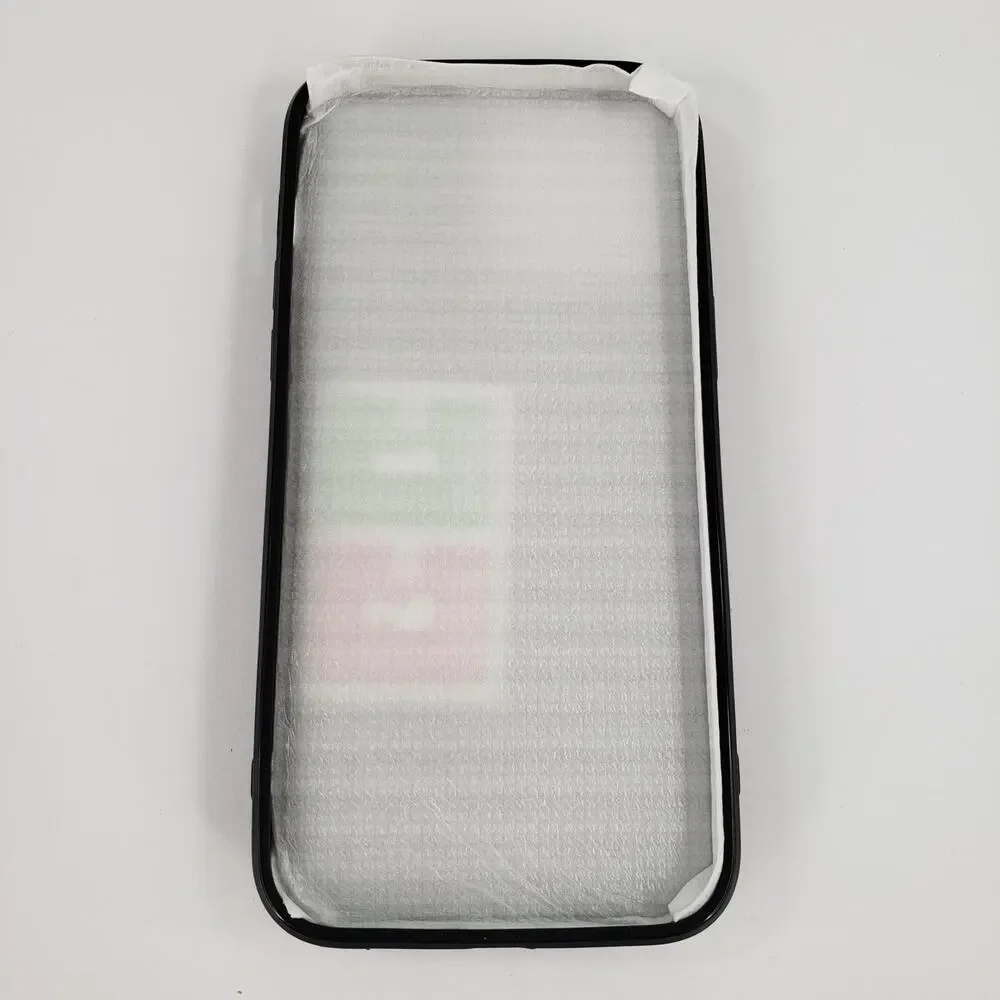 iPhone 14 Plus Black Case & Screen Protector with Wallet ID Card Holder